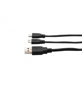 USB male to 2micro charge cable 